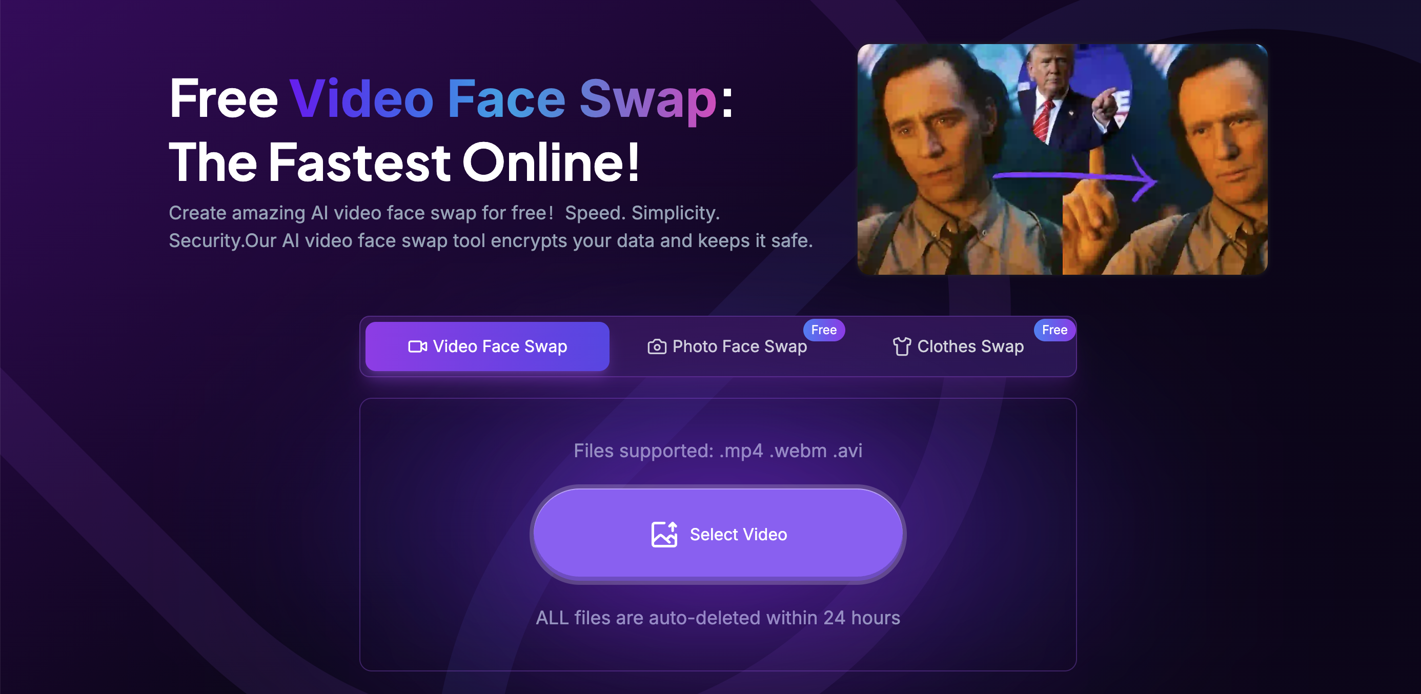 SwapFace screenshot 2